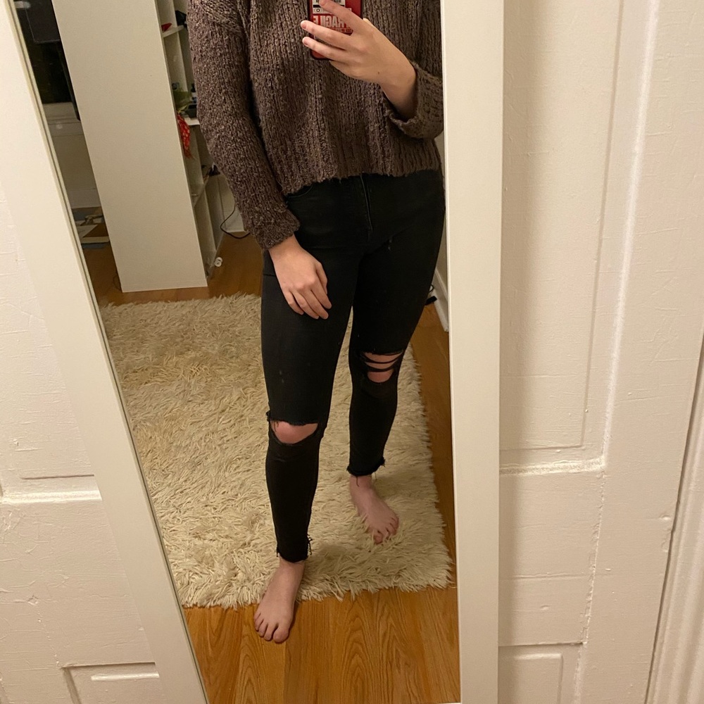 madewell 9 in high rise skinny